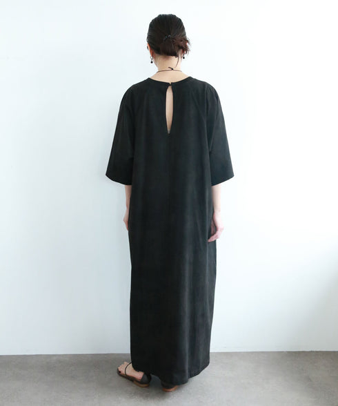 organic cotton jersey dolman dress