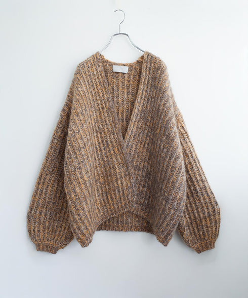 MIX MOHAIR CARDIGAN