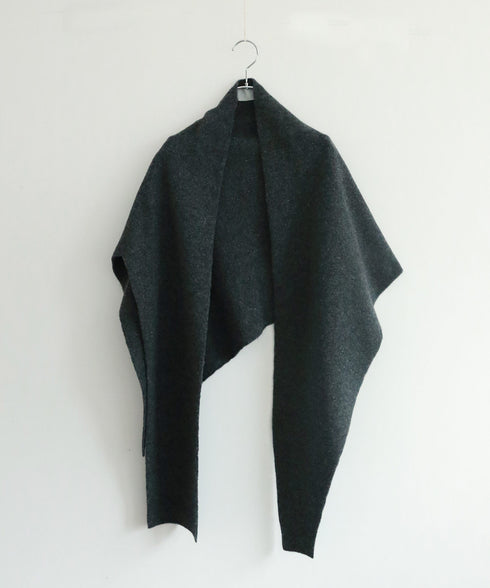 boiled wool scarf