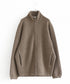BOUCLE KNIT ZIP BLOUSON