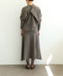MERINO WOOL FLARE SKIRT