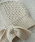 crochet double knit hood muffler