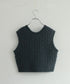 crochet double knit vest