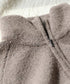 BOUCLE KNIT ZIP BLOUSON