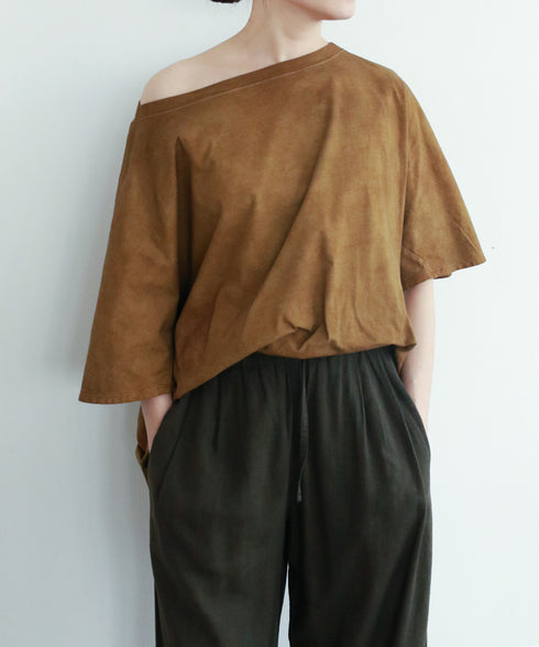 organic cotton jersey dolman top