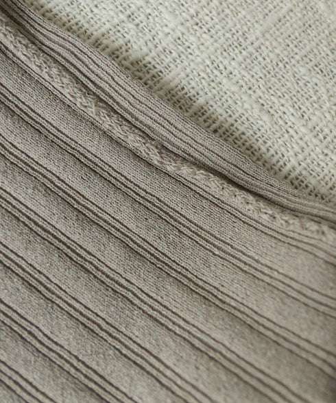 paper rib knit dress