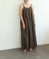 natural dye linen camisole dress