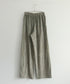 cotton velour wide pants