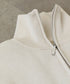 【8/28発売】COTTON SILK DOUBLEFACE HALF ZIP PULLOVER