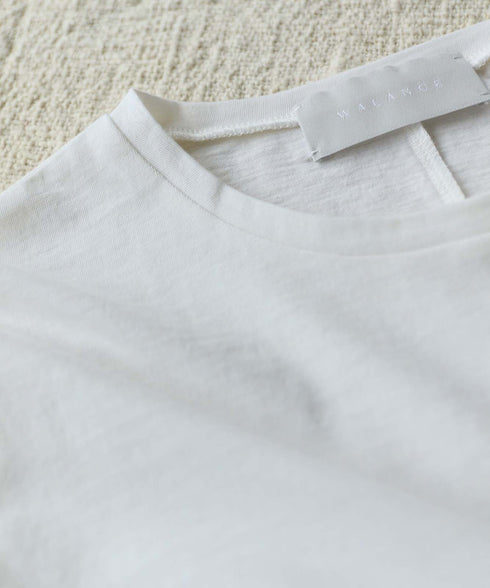 【coming soon】COTTON CASHMERE CREW NECK T