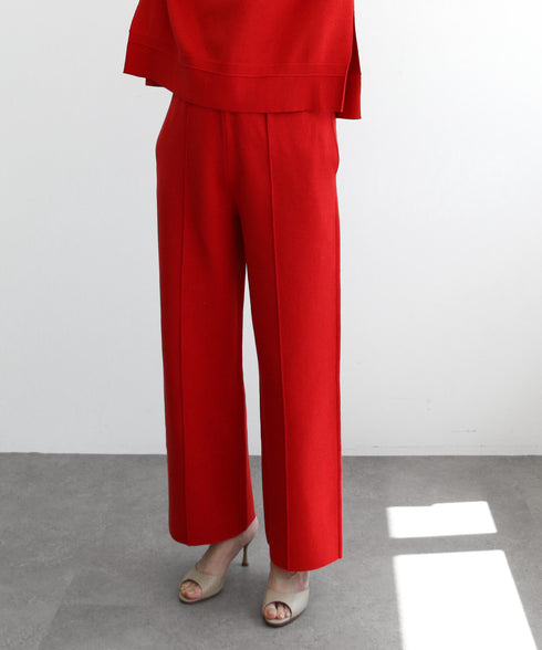 【8/28発売】COTTON SILK DOUBLEFACE PANTS