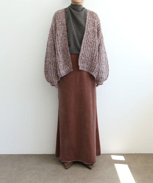 MIX MOHAIR CARDIGAN