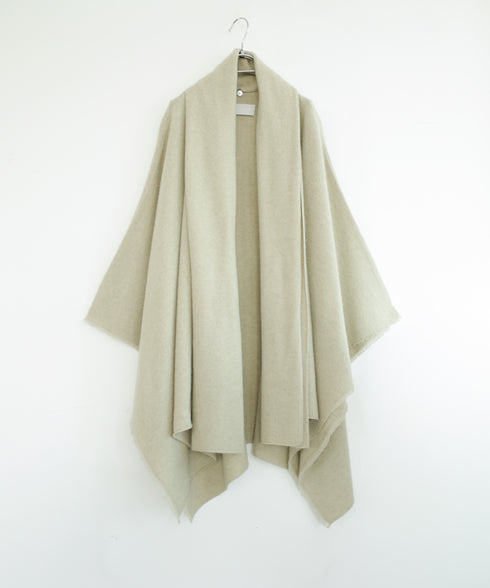 MERINO WOOL PONCHO STOLE