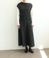 MERINO WOOL ASYMMETRY VEST