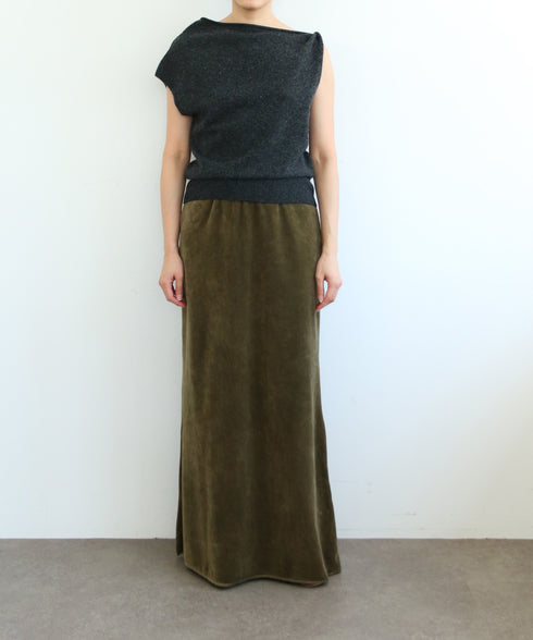 MERINO WOOL ASYMMETRY VEST