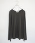 cotton cashmere crew neck T