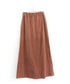 【coming soon】COTTON VELOUR LONG SKIRT