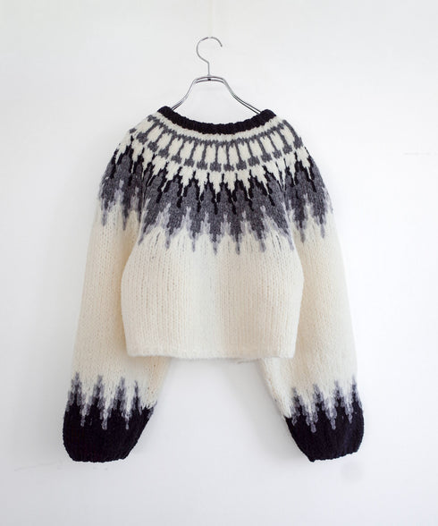 NORDIC HAND KNIT CARDIGAN