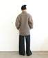 BOUCLE KNIT ZIP BLOUSON
