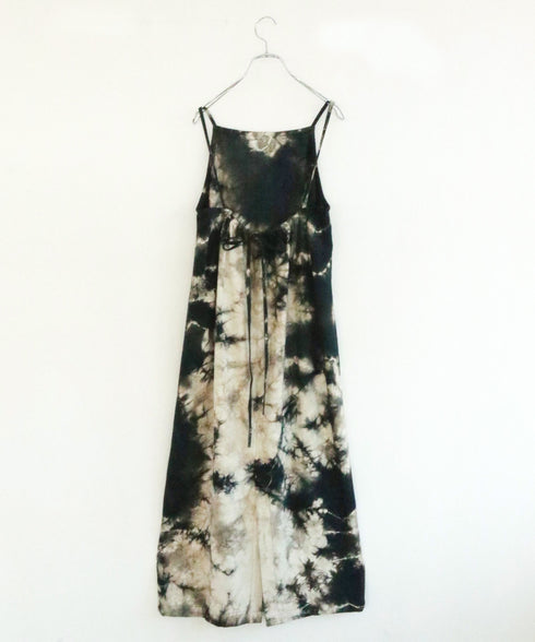 natural dye silk nep camisole dress