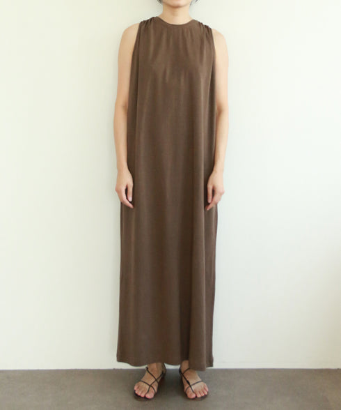 natural dye mint jersey dress