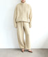 BOUCLE KNIT ZIP BLOUSON