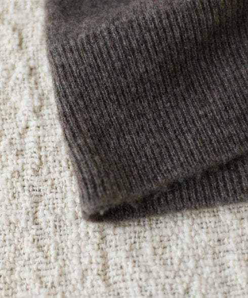 MERINO WOOL 2WAY PULLOVER
