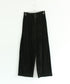 【coming soon】COTTON VELOUR WIDE PANTS