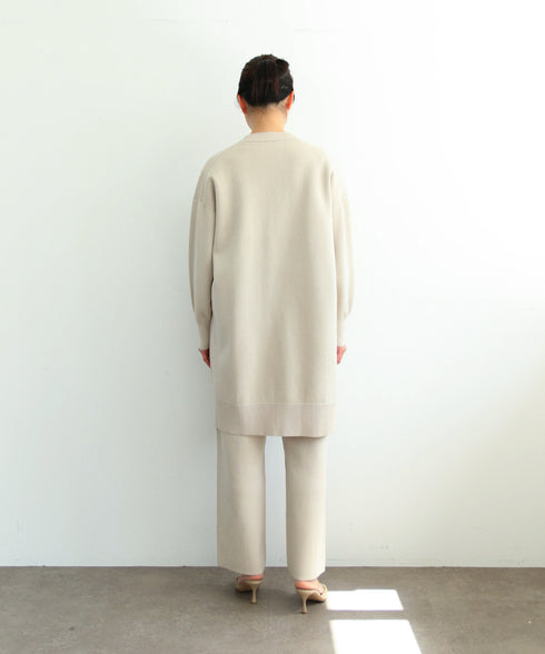 【8/28発売】COTTON SILK DOUBLEFACE LONG CARDIGAN