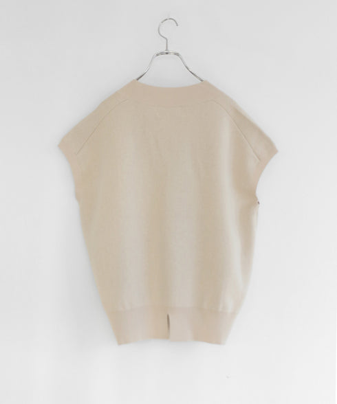 【8/28発売】COTTON SILK DOUBLEFACE VEST