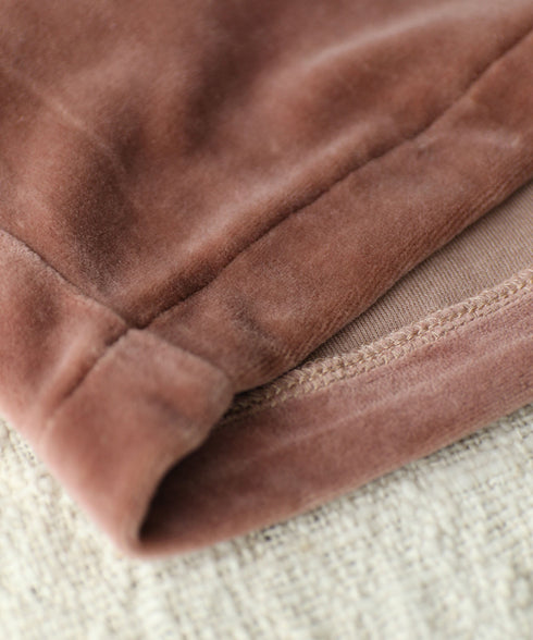 【coming soon】COTTON VELOUR CAMSOLE DRESS