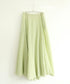 natural dye sheer cotton check flare skirt