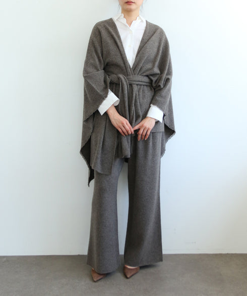 MERINO WOOL WIDE PANTS