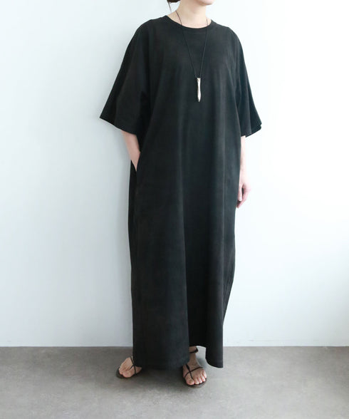 organic cotton jersey dolman dress