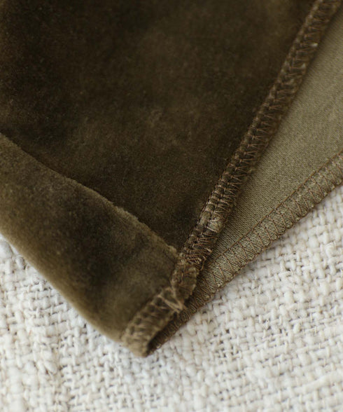 【coming soon】COTTON VELOUR LONG SKIRT