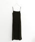 【coming soon】COTTON VELOUR CAMSOLE DRESS