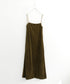 【coming soon】COTTON VELOUR CAMSOLE DRESS