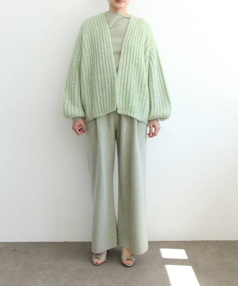 MIX MOHAIR CARDIGAN