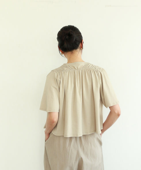 natural dye mint jersey tee